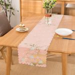 - Runner-7198 - Realhomes Renkli Zemin Üzerinde Üçgen Desenli Dijital Baskılı Modern Runner Realhomes