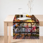 - Runner-742-1 - Realhomes  Manzara Desenli Dijital Baskılı Dekoratif Runner Realhomes