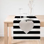 - Runner-792-1 - Realhomes  Modern Kalp Desenli Dijital Baskılı Runner Realhomes