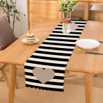 - Runner-792 - Realhomes  Modern Kalp Desenli Dijital Baskılı Runner Realhomes