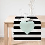 - Runner-795-1 - Realhomes  Kalp Desen Dijital Baskılı Runner Realhomes