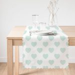 - Runner-796-1 - Realhomes  Kalp Desen Dijital Baskılı Runner Realhomes