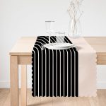 - Runner-8185-1 - Realhomes  Renkli Zemin Üzerinde Geometrik Desenli Dijital Baskılı Modern Runner Realhomes