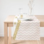 - Runner-8258-1 - Realhomes Renkli Zemin Üzerinde Geometrik Desenli Dijital Baskılı Modern Runner Realhomes