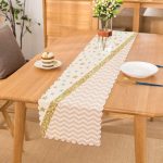 - Runner-8258 - Realhomes Renkli Zemin Üzerinde Geometrik Desenli Dijital Baskılı Modern Runner Realhomes