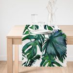 - Runner-835-1 - Realhomes  Yaprak Desen Dijital Baskılı Runner Realhomes