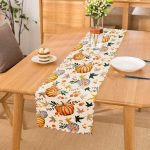 - Runner-8623 - Realhomes Pastel Zemin Üzerinde Çiçek Desenli Dijital Baskılı Modern Runner Realhomes