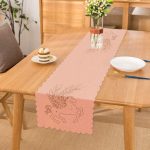 - Runner-8819 - Realhomes Pastel Zemin Üzerinde Unicorn Desenli Dijital Baskılı Modern Runner Realhomes