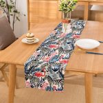 Flamingo Temalı Dijital Baskılı Runner Realhomes