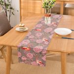 Flamingo Desenli Dijital Baskılı Runner Realhomes