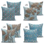 - Suet-K4luset320-1 - Realhomes 4'lü Çift Taraflı Realhomes Özel Tasarım Süet Yastık Kırlent Kılıf Seti Realhomes