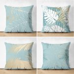 4'lü Çift Taraflı Realhomes Özel Tasarım Süet Yastık Kırlent Kılıf Seti Realhomes