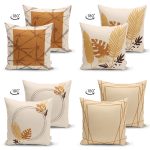 - Suet-K4luset323-1 - Realhomes 4'lü Çift Taraflı Realhomes Özel Tasarım Süet Yastık Kırlent Kılıf Seti Realhomes