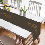 - SuetRunner-10125-1 - Realhomes  Minimalist Özel Tasarımlı Dijital Baskılı Dekoratif Süet Runner Realhomes