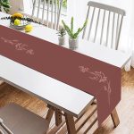 - SuetRunner-10127-1 - Realhomes  Minimalist Özel Tasarımlı Dijital Baskılı Dekoratif Süet Runner Realhomes