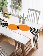 - SuetRunner-10241-1 - Realhomes  Soyut Tarzda Güneş Tasarımlı Dijital Baskılı Modern Süet Runner Realhomes