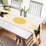 - SuetRunner-10290-1 - Realhomes  Ay'ın Dönüşümleri Özel Tasarım Dijital Baskılı Dekoratif Süet Runner Realhomes