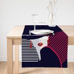 - SuetRunner-3361 - Realhomes  Mujer Estilo Icon Tasarımlı Dijital Baskılı Süet Runner Realhomes