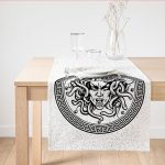 - SuetRunner-5010 - Realhomes Realhomes Eski Medusa Özel Tasarım Dekoratif Süet Runner Realhomes