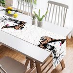 - SuetRunner-5104-1 - Realhomes Şapkalı Fashion Girl Desenli Süet Runner Realhomes