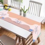 - SuetRunner-5866-1 - Realhomes  Realhomes Gül Desenli Bohemian Özel Tasarım Dekoratif Süet Runner Realhomes