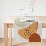 - SuetRunner-5876 - Realhomes Realhomes Bohemian Özel Tasarım Dekoratif Süet Runner Realhomes