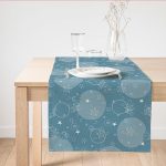 - SuetRunner-7502 - Realhomes  Renkli Zeminli Onedraw Çizimli Dijital Baskılı Modern Süet Runner Realhomes