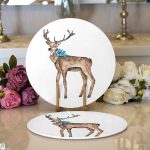 - Supla2li-10024-Geyik-Cizimli-Dijital-Baskili-Dekoratif-2li-Yuvarlak-Servis-Altligi-–-Supla - Realhomes Geyik Çizimli Dijital Baskılı Dekoratif 2'li Yuvarlak Servis Altlığı – Supla Realhomes