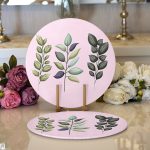 - Supla2li-10044-Pembe-Zeminli-Cicek-Tasarimli-Dijital-Baskili-Modern-2li-Yuvarlak-Servis-Altligi-–-Supla - Realhomes Pembe Zeminli Çiçek Tasarımlı Dijital Baskılı Modern 2'li Yuvarlak Servis Altlığı – Supla Realhomes