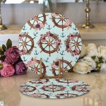 - Supla2li-10083-Mint-Yesili-Zeminli-Dumen-Tasarimli-Dijital-Baskili-Dekoratif-2li-Yuvarlak-Servis-Altligi-–-Supla - Realhomes Mint Yeşili Zeminli Dümen Tasarımlı Dijital Baskılı Dekoratif 2'li Yuvarlak Servis Altlığı – Supla Realhomes