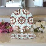 - Supla2li-10083-Mint-Yesili-Zeminli-Dumen-Tasarimli-Dijital-Baskili-Dekoratif-2li-Yuvarlak-Servis-Altligi-–-Supla-2 - Realhomes Mint Yeşili Zeminli Dümen Tasarımlı Dijital Baskılı Dekoratif 2'li Yuvarlak Servis Altlığı – Supla Realhomes