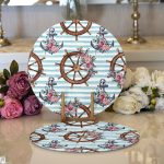 - Supla2li-10086-Mavi-Cizgili-Capa-Dumen-Motifli-Dijital-Baskili-Modern-2li-Yuvarlak-Servis-Altligi-–-Supla - Realhomes Mavi Çizgili Çapa & Dümen Motifli Dijital Baskılı Modern 2'li Yuvarlak Servis Altlığı – Supla Realhomes