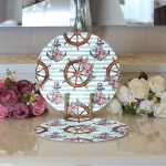 - Supla2li-10086-Mavi-Cizgili-Capa-Dumen-Motifli-Dijital-Baskili-Modern-2li-Yuvarlak-Servis-Altligi-–-Supla-2 - Realhomes Mavi Çizgili Çapa & Dümen Motifli Dijital Baskılı Modern 2'li Yuvarlak Servis Altlığı – Supla Realhomes