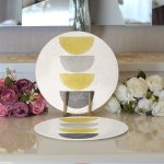 Güneş & Ay Sanatsal Çizimli Dijital Baskılı Modern 2'li Yuvarlak Servis Altlığı – Supla Realhomes