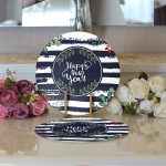 - Supla2li-10104-Lacivert-Cizgili-Happy-New-Year-Motifli-Dijital-Baskili-Modern-2li-Yuvarlak-Servis-Altligi-–-Supla-2 - Realhomes Lacivert Çizgili Happy New Year Motifli Dijital Baskılı Modern 2'li Yuvarlak Servis Altlığı – Supla Realhomes