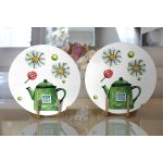 Özel Tasarım Modern Dijital Baskılı Dekoratif 2'li Yuvarlak Servis Altlığı – Supla Realhomes