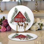 - Supla2li-10122-Kis-Temali-Geyik-ve-Bag-Evi-Motifli-Dijital-Baskili-Modern-2li-Yuvarlak-Servis-Altligi-–-Supla - Realhomes  Kış Temalı Geyik ve Bağ Evi Motifli Dijital Baskılı Modern 2'li Yuvarlak Servis Altlığı – Supla Realhomes