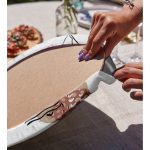 Natural Floral Tasarımlı Dijital Baskılı Dekoratif 2'li Yuvarlak Servis Altlığı – Supla Realhomes