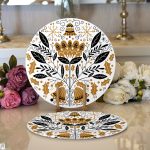 Mery Christmas Temalı Dijital Baskılı Modern 2'li Yuvarlak Servis Altlığı – Supla Realhomes