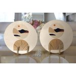 Boho Çizimli Özel Tasarımlı Dijital Baskılı Dekoratif 2'li Yuvarlak Servis Altlığı – Supla Realhomes