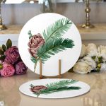 - Supla2li-10156-Kozalak-Cizimli-Cristmas-Temali-Dijital-Baskili-Modern-2li-Yuvarlak-Servis-Altligi-–-Supla - Realhomes Kozalak Çizimli Cristmas Temalı Dijital Baskılı Modern 2'li Yuvarlak Servis Altlığı – Supla Realhomes