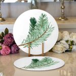 - Supla2li-10157-Cam-Yapragi-Cizimli-Cristmas-Temali-Dijital-Baskili-Dekoratif-2li-Yuvarlak-Servis-Altligi-–-Supla - Realhomes Çam Yaprağı Çizimli Cristmas Temalı Dijital Baskılı Dekoratif 2'li Yuvarlak Servis Altlığı – Supla Realhomes