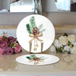 - Supla2li-10158-Kozalak-Cizimli-Cristmas-Temali-Dijital-Baskili-Modern-2li-Yuvarlak-Servis-Altligi-–-Supla-2 - Realhomes Kozalak Çizimli Cristmas Temalı Dijital Baskılı Modern 2'li Yuvarlak Servis Altlığı – Supla Realhomes