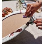 Mum & Kozalak Tasarımlı Christmas Temalı Dijital Baskılı Dekoratif 2'li Yuvarlak Servis Altlığı – Supla Realhomes