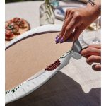 Mum & Kozalak Tasarımlı Christmas Temalı Dijital Baskılı Modern 2'li Yuvarlak Servis Altlığı – Supla Realhomes