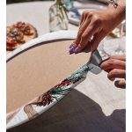 Özel Tasarım Christmas Temalı Dijital Baskılı Modern 2'li Yuvarlak Servis Altlığı – Supla Realhomes