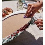 Özel Tasarım Christmas Temalı Dijital Baskılı Modern 2'li Yuvarlak Servis Altlığı – Supla Realhomes