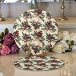 - Supla2li-10183-Ozel-Tasarim-Kozalak-Tasarimli-Dijital-Baskili-Modern-2li-Yuvarlak-Servis-Altligi-–-Supla - Realhomes Özel Tasarım Kozalak Tasarımlı Dijital Baskılı Modern 2'li Yuvarlak Servis Altlığı – Supla Realhomes