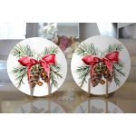 - Supla2li-10184-Ozel-Tasarim-Kurdaleli-Kozalak-Motifli-Dijital-Baskili-Dekoratif-2li-Yuvarlak-Servis-Altligi-–-Supla-1 - Realhomes Özel Tasarım Kurdaleli Kozalak Motifli Dijital Baskılı Dekoratif 2'li Yuvarlak Servis Altlığı – Supla Realhomes