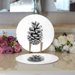 - Supla2li-10243-Karakalem-Kozalak-Tasarimli-Dijital-Baskili-Modern-2li-Yuvarlak-Servis-Altligi-–-Supla-2 - Realhomes Karakalem Kozalak Tasarımlı Dijital Baskılı Modern 2'li Yuvarlak Servis Altlığı – Supla Realhomes